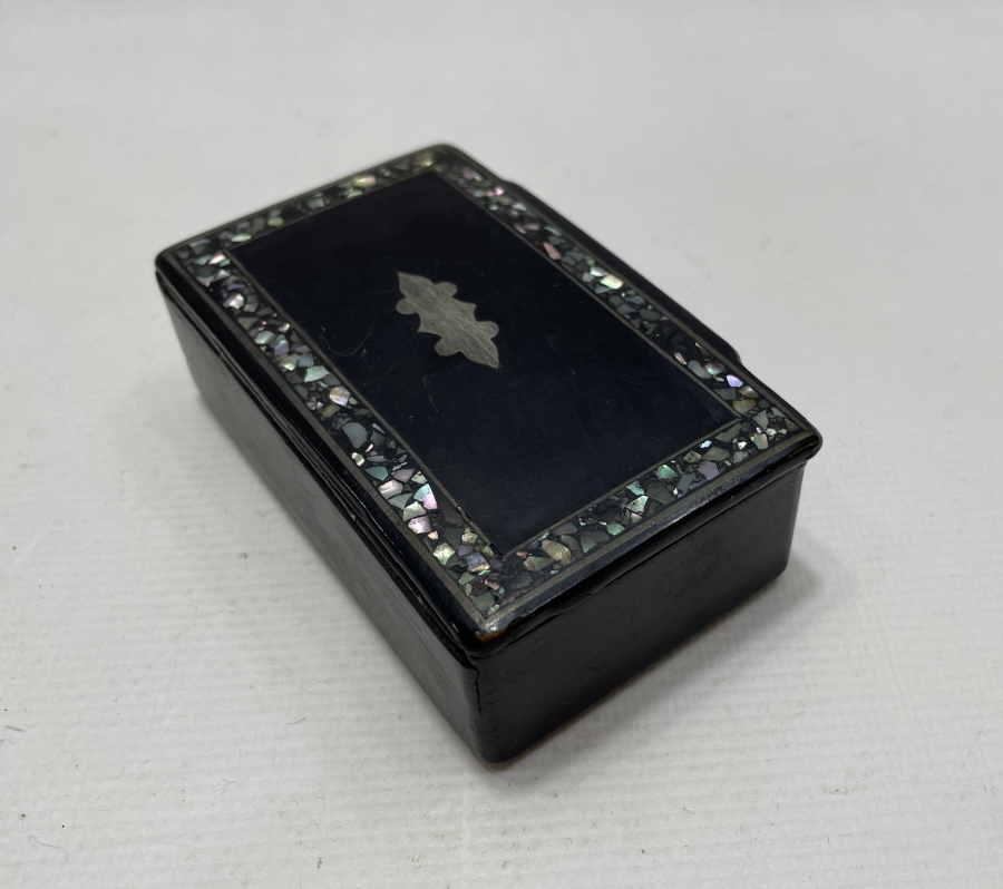 OSMANLI DÖNEMİ PAPİER MACHE TÜTÜN TABAKASI