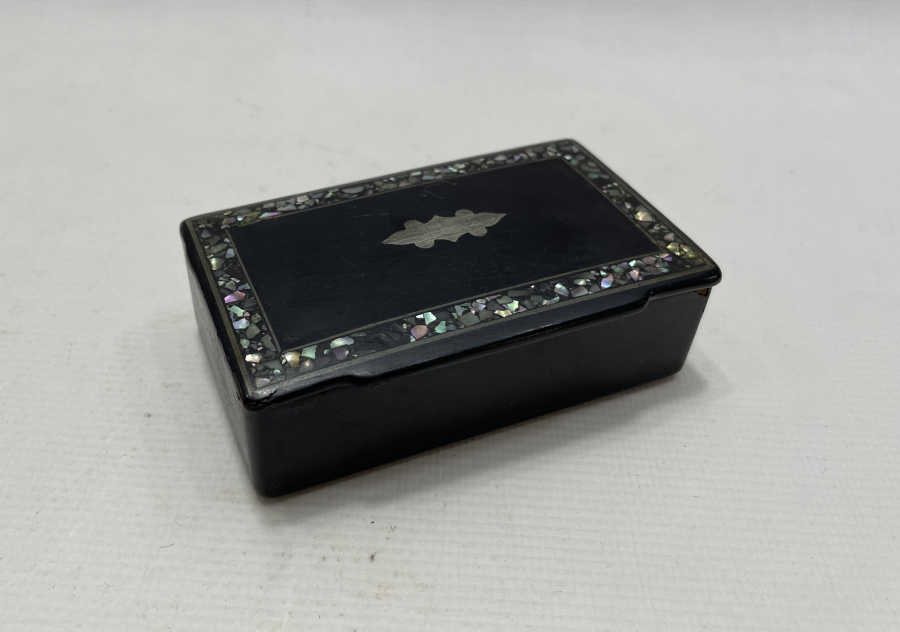 OSMANLI DÖNEMİ PAPİER MACHE TÜTÜN TABAKASI