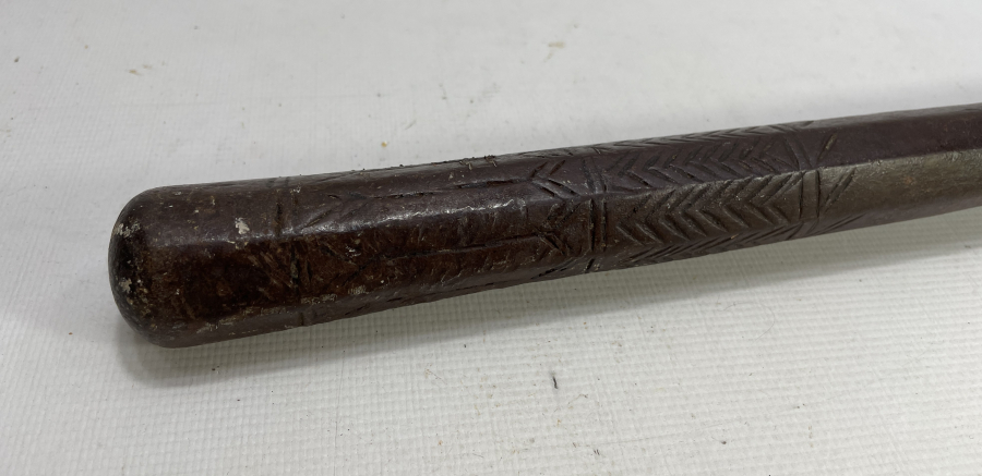 OSMANLI DÖNEMİ SİKKE FORMUNDA VE İŞLEMELİ TEKKE İŞİ DİBEK ELİ