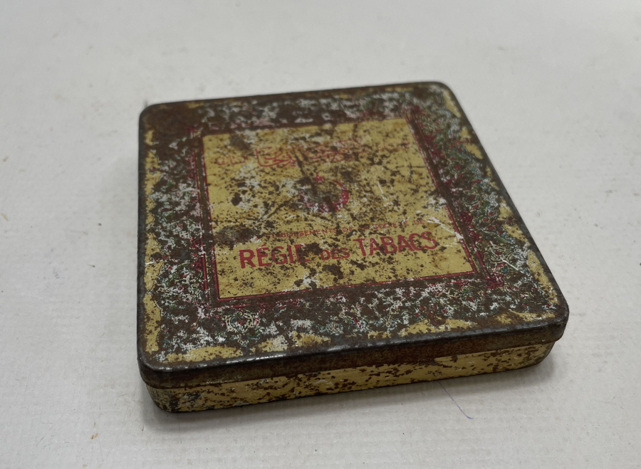 OSMANLI DÖNEMİ ÜZERİ OSMANLICA YAZILI SİGARA TABAKASI