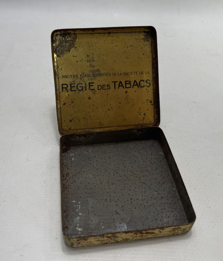 OSMANLI DÖNEMİ ÜZERİ OSMANLICA YAZILI SİGARA TABAKASI