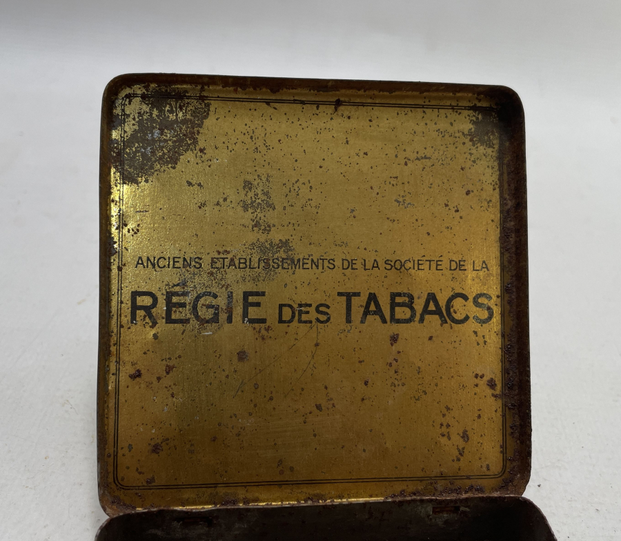 OSMANLI DÖNEMİ ÜZERİ OSMANLICA YAZILI SİGARA TABAKASI