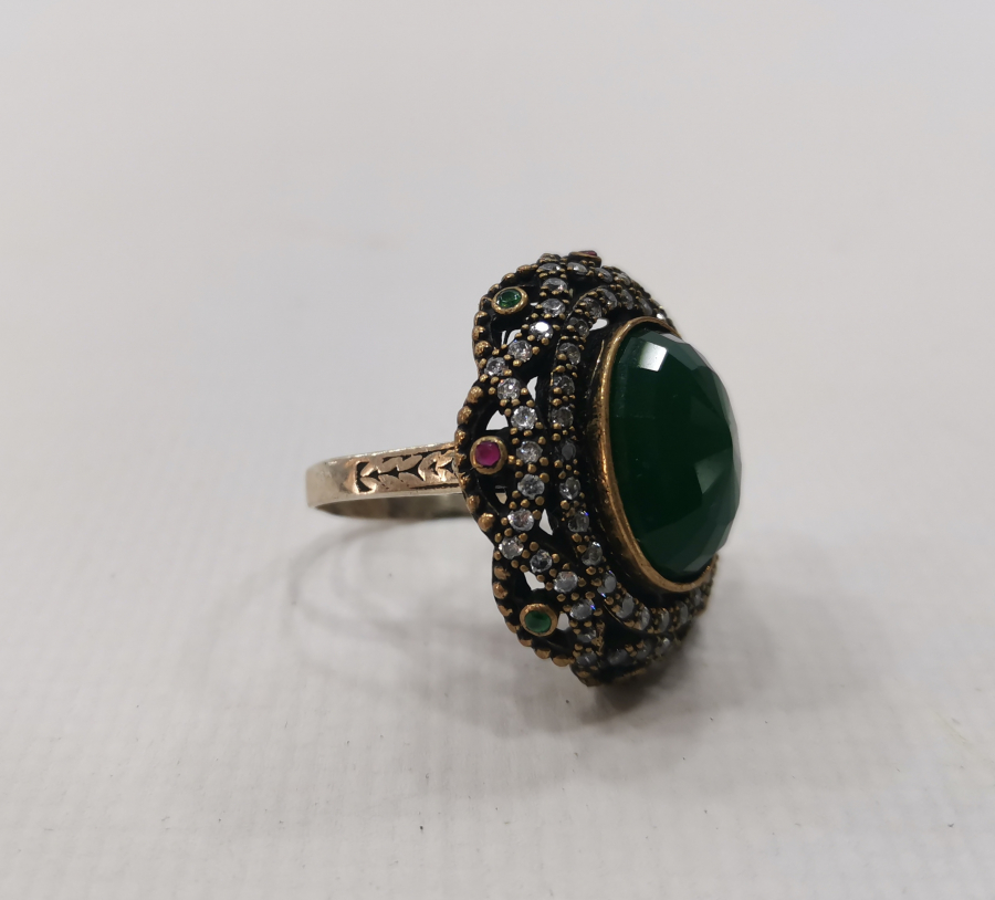 HÜRREM MODELİ GÜMÜŞ YÜZÜK