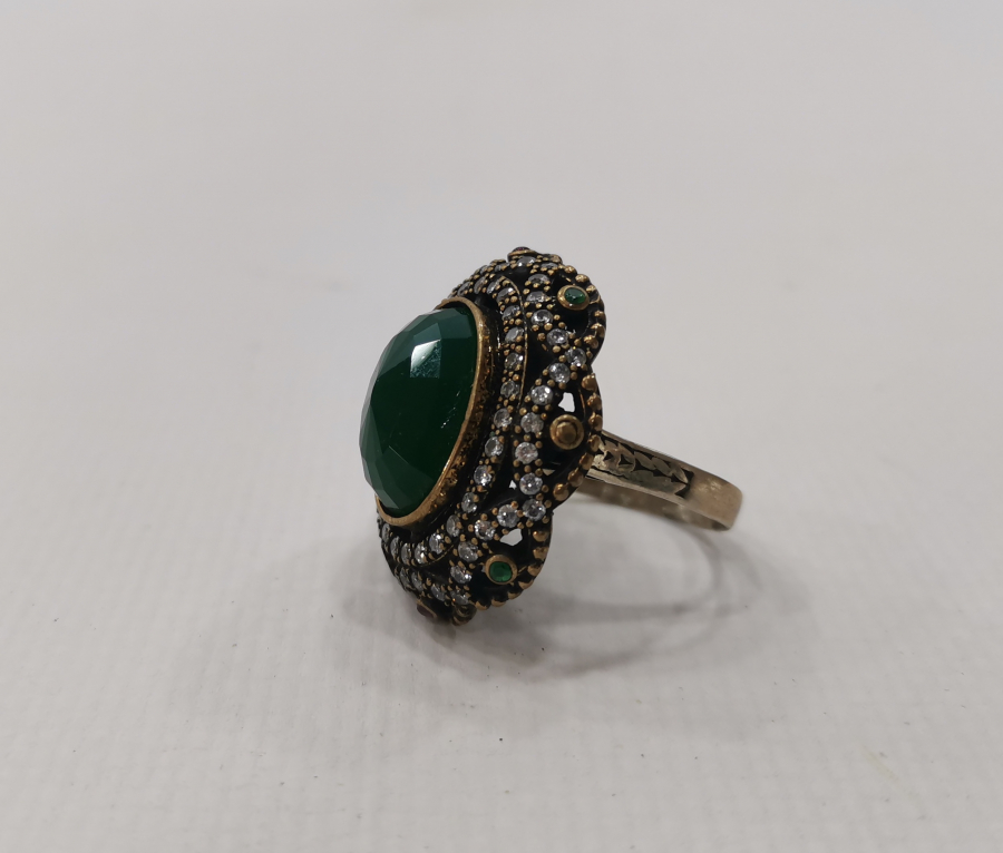 HÜRREM MODELİ GÜMÜŞ YÜZÜK