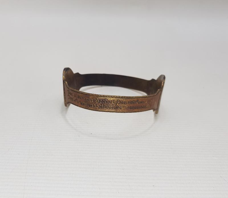 1. DÜNYA SAVAŞI 1914-1916 TARİHLİ İTTİFAK BİLEZİK 