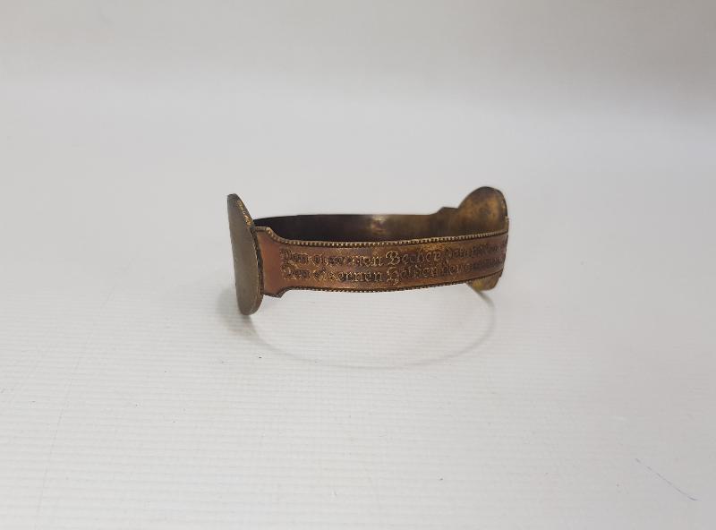 1. DÜNYA SAVAŞI 1914-1916 TARİHLİ İTTİFAK BİLEZİK 