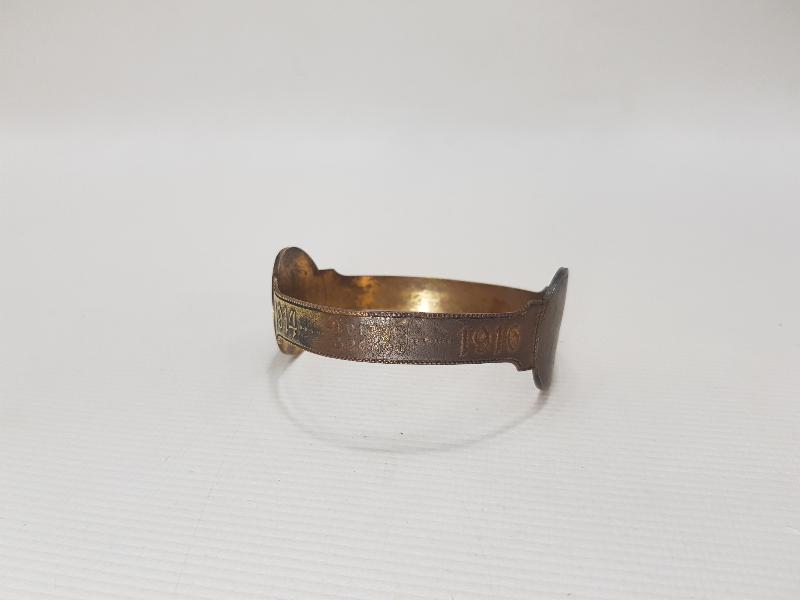 1. DÜNYA SAVAŞI 1914-1916 TARİHLİ İTTİFAK BİLEZİK 