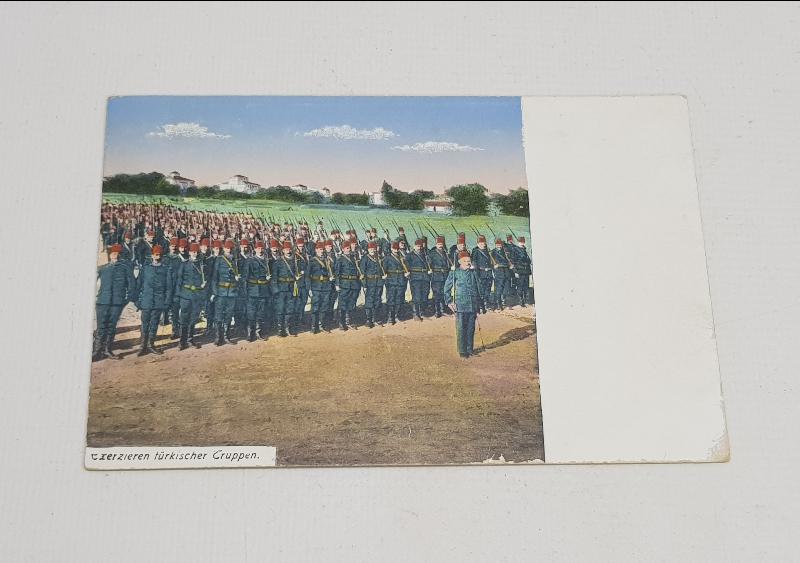 1. DÜNYA SAVAŞI OSMANLI SUBAYLARI KARTPOSTAL 