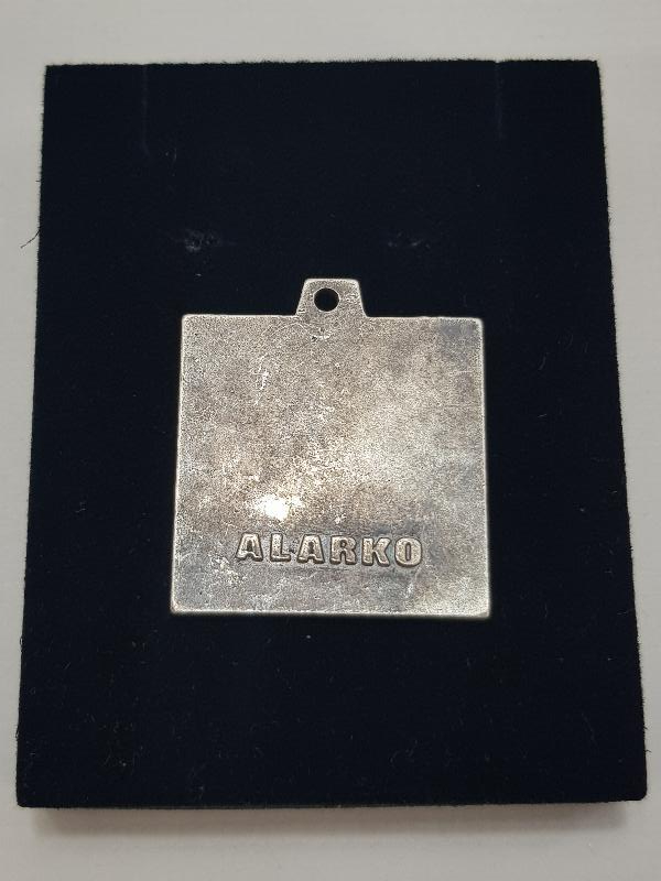 ALARKO GÜMÜŞ ANAHTARLIK 