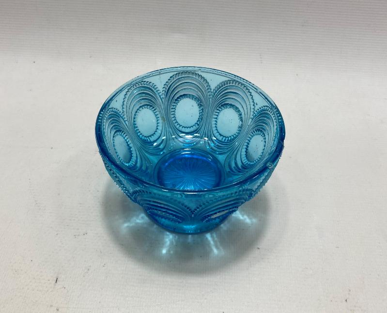 ANTİKA MAVİ KRİSTAL CAM ŞEKERLİK