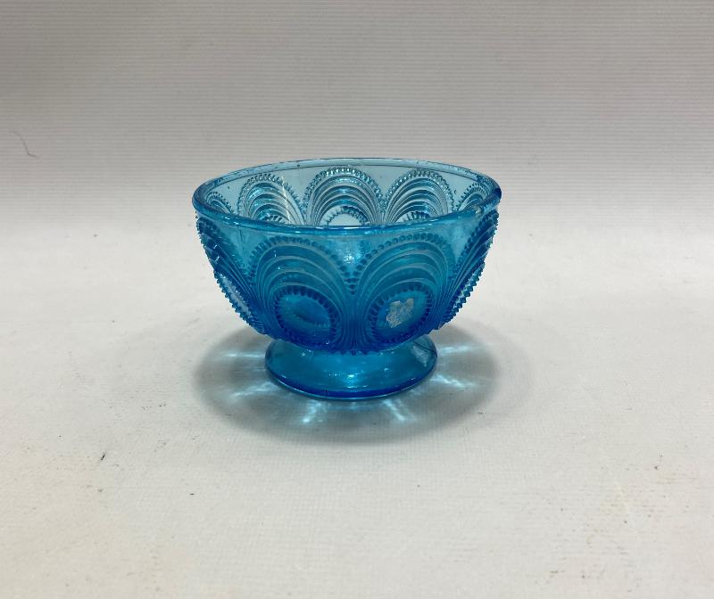 ANTİKA MAVİ KRİSTAL CAM ŞEKERLİK