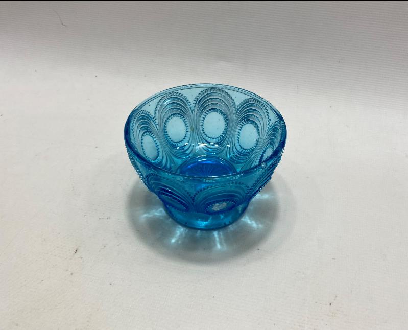 ANTİKA MAVİ KRİSTAL CAM ŞEKERLİK