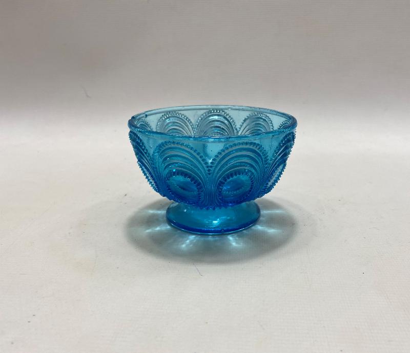 ANTİKA MAVİ KRİSTAL CAM ŞEKERLİK