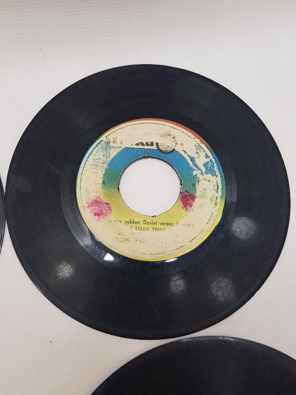 AŞIK MAHSUNİ ŞERİF 6 ADET 45'LİK PLAK 