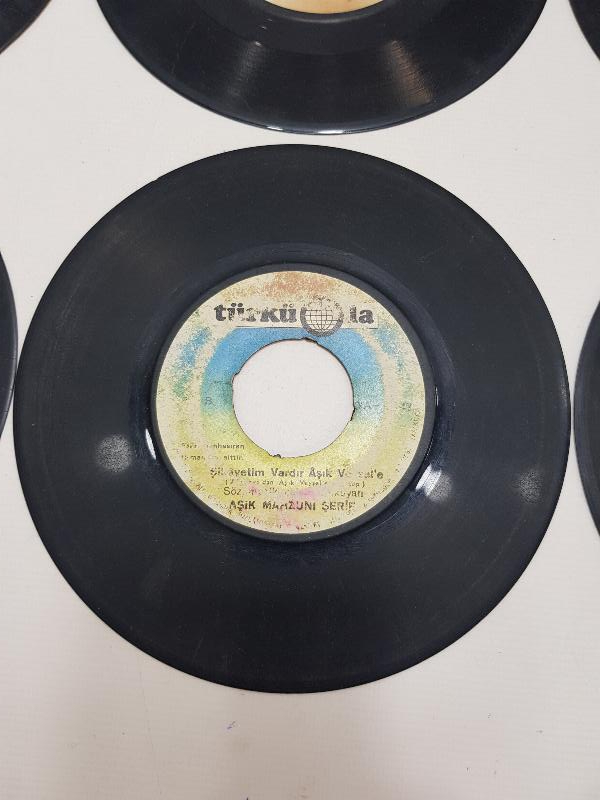 AŞIK MAHSUNİ ŞERİF 6 ADET 45'LİK PLAK 