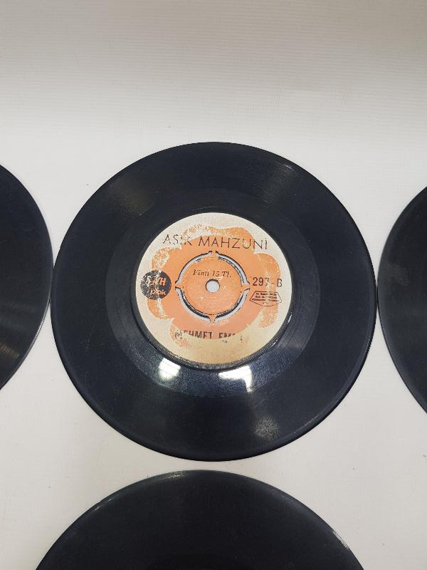 AŞIK MAHSUNİ ŞERİF 6 ADET 45'LİK PLAK 