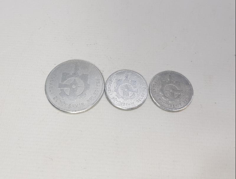 KOCAELİ SEKA KAĞIT MÜZESİ JETONLARI 