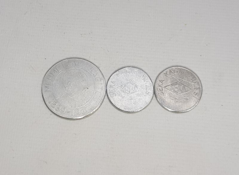 KOCAELİ SEKA KAĞIT MÜZESİ JETONLARI 