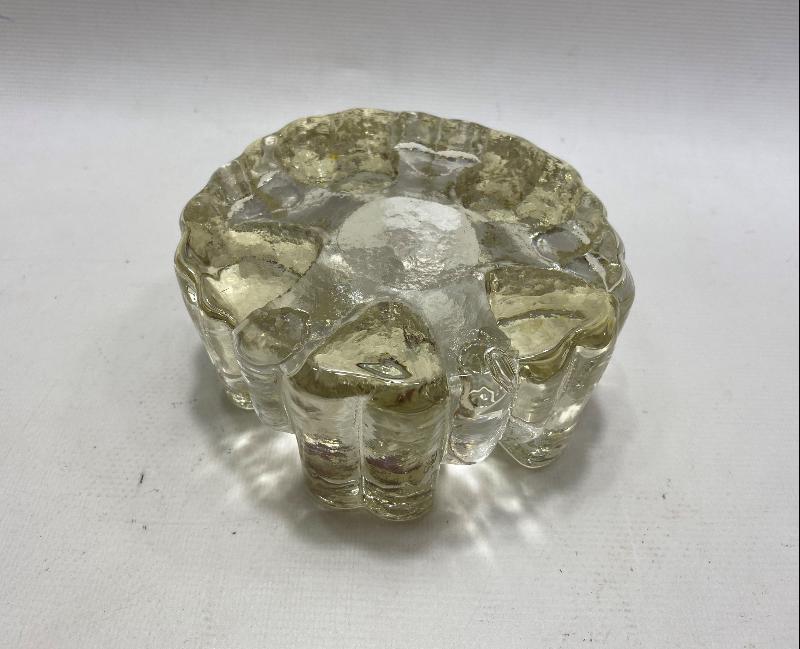 KRİSTAL CAM PİPO / PURO KÜL TABLASI 