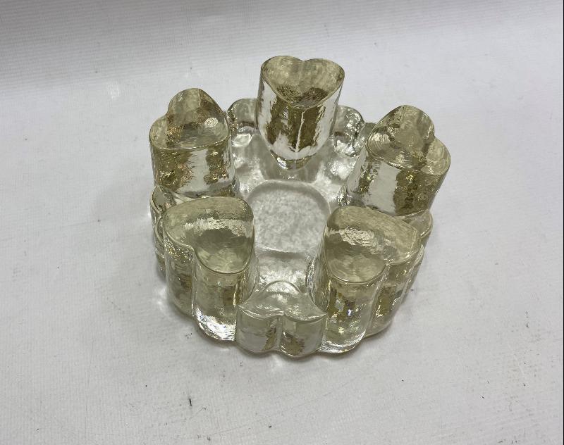 KRİSTAL CAM PİPO / PURO KÜL TABLASI 