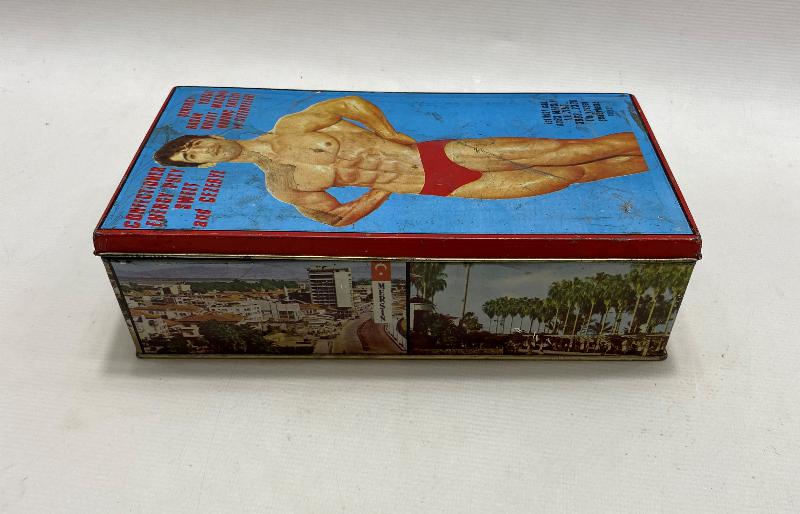 MERSİN: ŞEKERCİ HASAN YOZGAT KUVVET MACUNU KUTUSU 