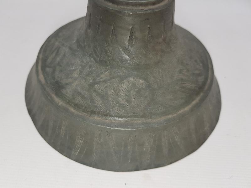 OSMANLI DÖNEMİ FARKLI FORMDA BAKIR SAHAN KAPAĞI 