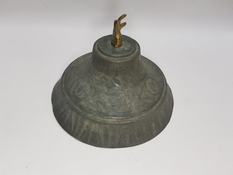 OSMANLI DÖNEMİ FARKLI FORMDA BAKIR SAHAN KAPAĞI 