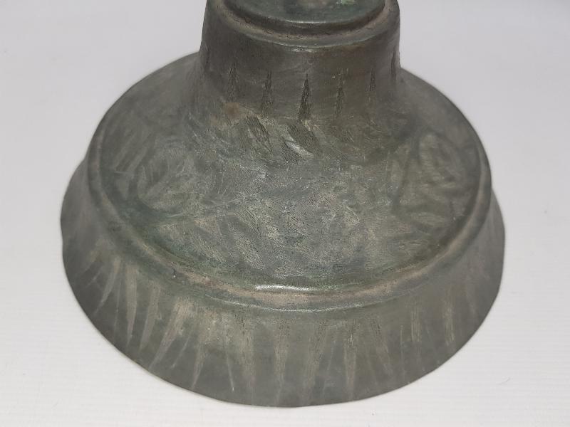 OSMANLI DÖNEMİ FARKLI FORMDA BAKIR SAHAN KAPAĞI 