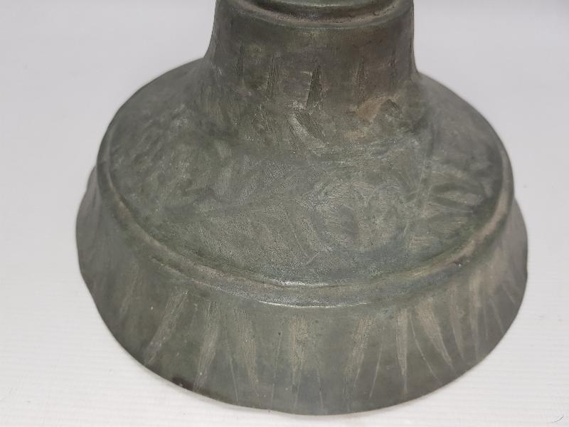 OSMANLI DÖNEMİ FARKLI FORMDA BAKIR SAHAN KAPAĞI 