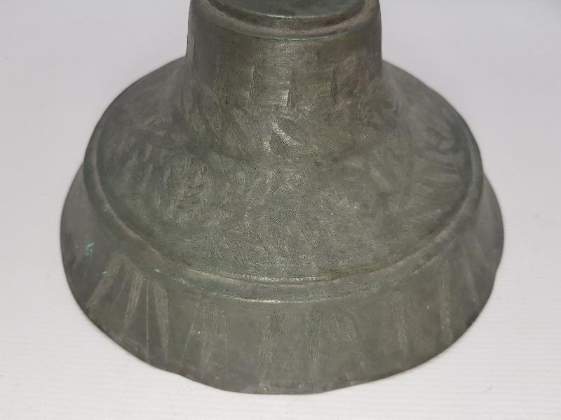 OSMANLI DÖNEMİ FARKLI FORMDA BAKIR SAHAN KAPAĞI 