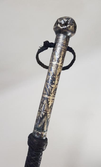 OSMANLI DÖNEMİ GÜMÜŞ AĞA KAMÇISI