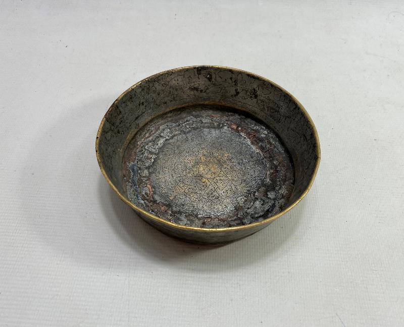 OSMANLI DÖNEMİ İÇİ AYET VE DUALAR YAZILI ŞİFA TASI 