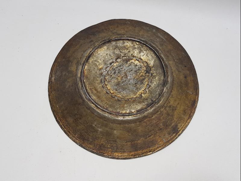 OSMANLI DÖNEMİ KALEM İŞÇİLİKLİ BAKIR TABAK 