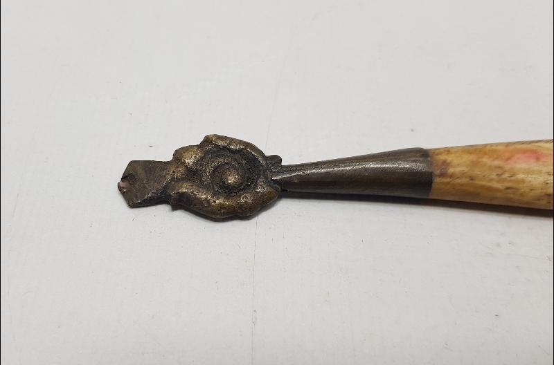 OSMANLI DÖNEMİ KEMİK SAPLI CAM ELMASI 