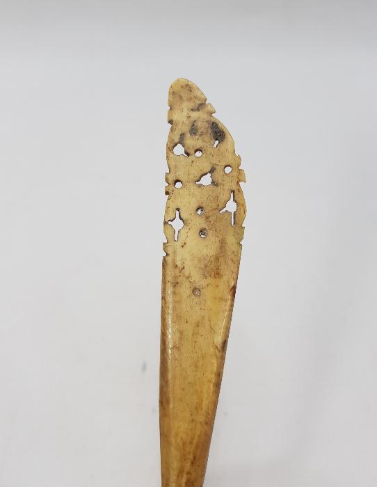 OSMANLI DÖNEMİ KEMİK SAPLI CAM ELMASI 