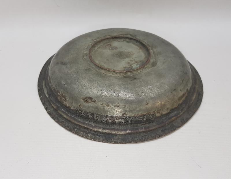 OSMANLI DÖNEMİ YENİÇERİ İŞİ BAKIR TABAK 