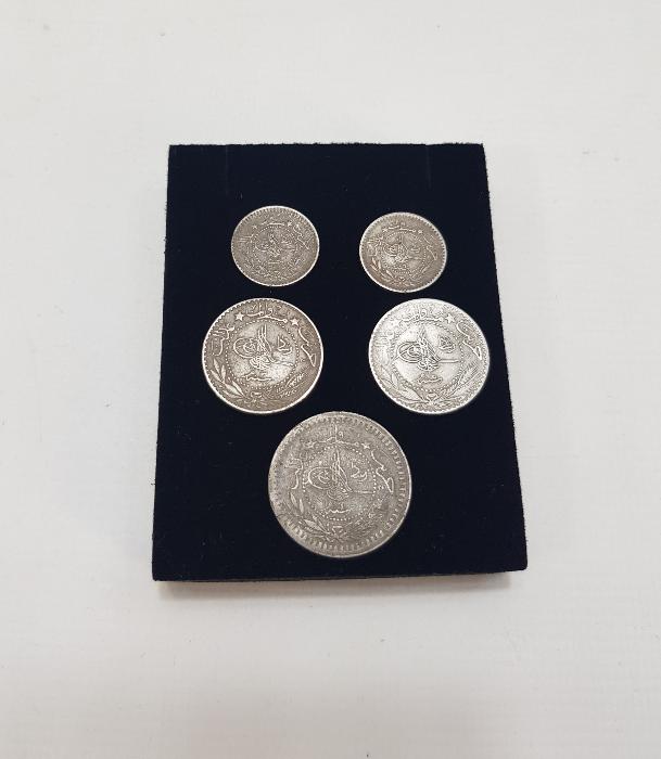 OSMANLI SULTAN MEHMET REŞAD DÖNEMİ MADENİ PARA LOTU 