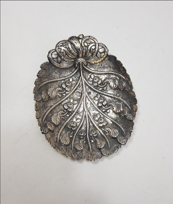 OSMANLI TUĞRALI VE SAH DAMGALI GÜMÜŞ İKRAMLIK 