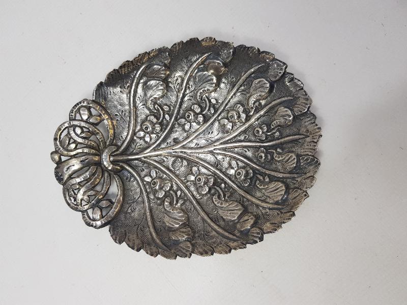 OSMANLI TUĞRALI VE SAH DAMGALI GÜMÜŞ İKRAMLIK 