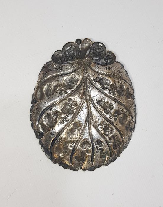 OSMANLI TUĞRALI VE SAH DAMGALI GÜMÜŞ İKRAMLIK 