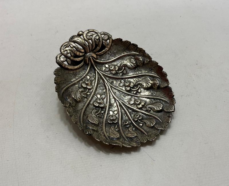 OSMANLI TUĞRALI VE SAH DAMGALI GÜMÜŞ İKRAMLIK 