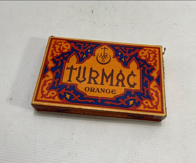 OSMANLI DÖNEMİ TURMAC ORANGE SİGARA KUTUSU 