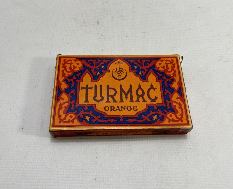 OSMANLI DÖNEMİ TURMAC ORANGE SİGARA KUTUSU 