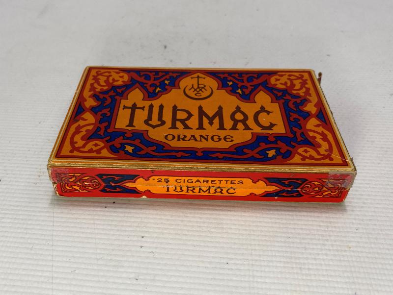 OSMANLI DÖNEMİ TURMAC ORANGE SİGARA KUTUSU 