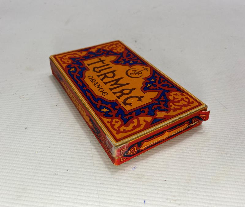 OSMANLI DÖNEMİ TURMAC ORANGE SİGARA KUTUSU 