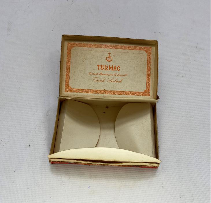 OSMANLI DÖNEMİ TURMAC ORANGE SİGARA KUTUSU 