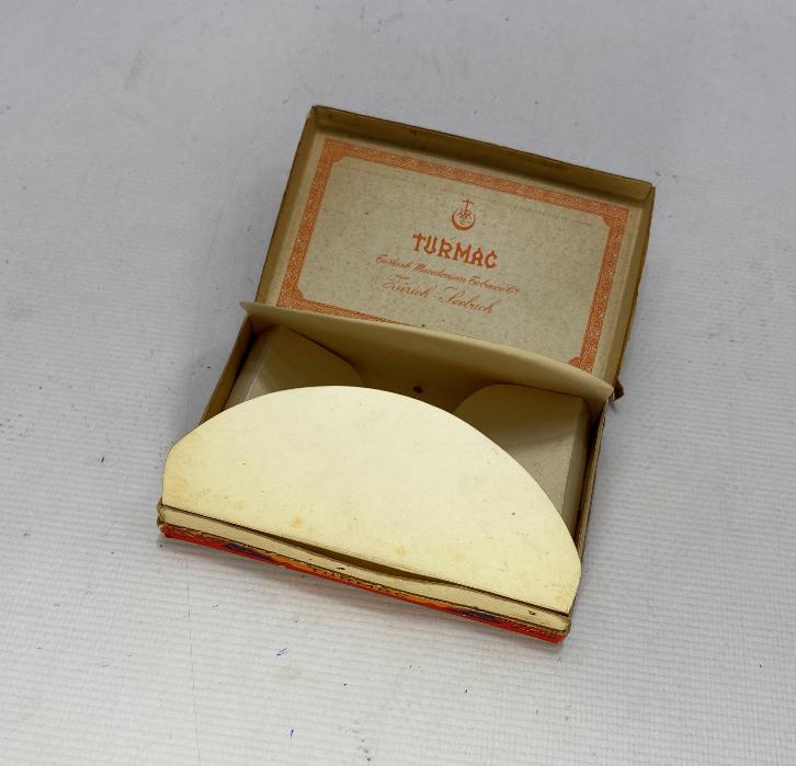 OSMANLI DÖNEMİ TURMAC ORANGE SİGARA KUTUSU 