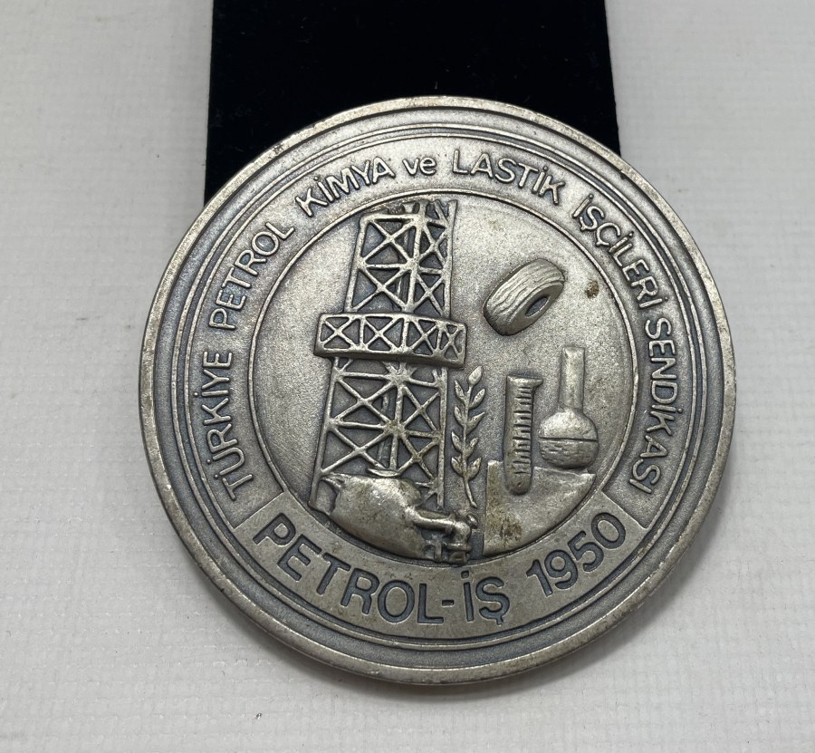 1950 PETROL İŞ BÜYÜK BOY MADALYON
