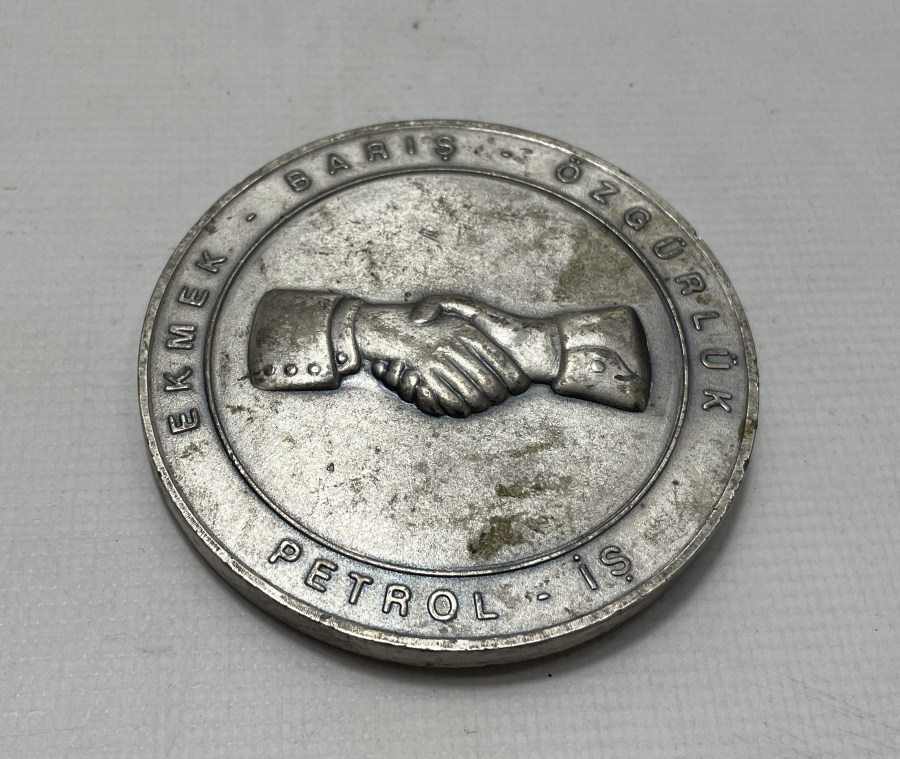 1950 PETROL İŞ BÜYÜK BOY MADALYON