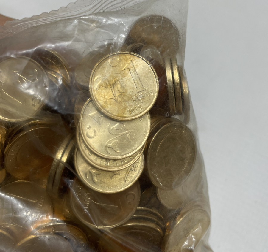 2015 YILI AÇILMAMIŞ DARPHANE PAKETİNDE 1 KURUŞLAR